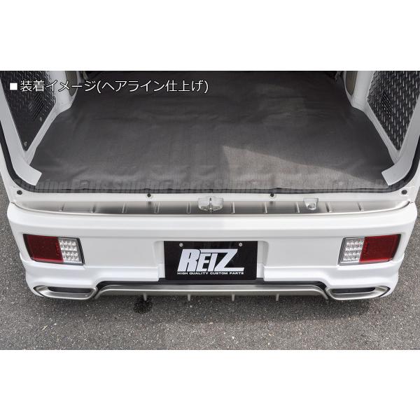 da17v リアバンパー チッピング仕上げ レンズ付き 引き取り希望 REIZ DA17W エブリイワゴン リアバンパー ステップガード [ヘアライン