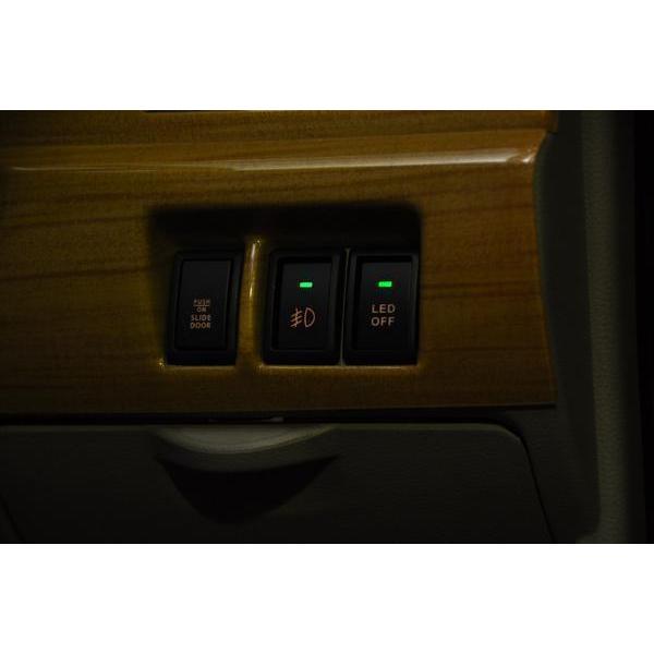DA17W エブリィワゴン LED ON/OFFスイッチ 交換型 LEDランプ 緑