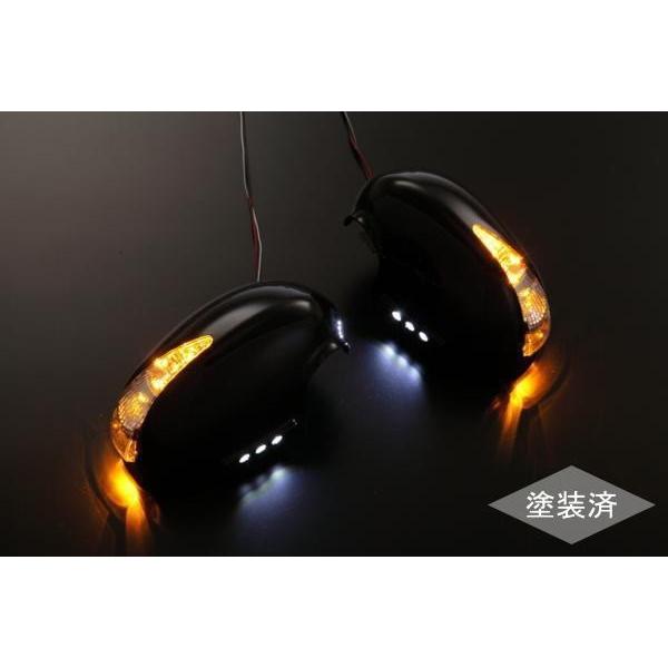 コペン LA400K 前期 L880K LEDウインカードアミラー 左右セット