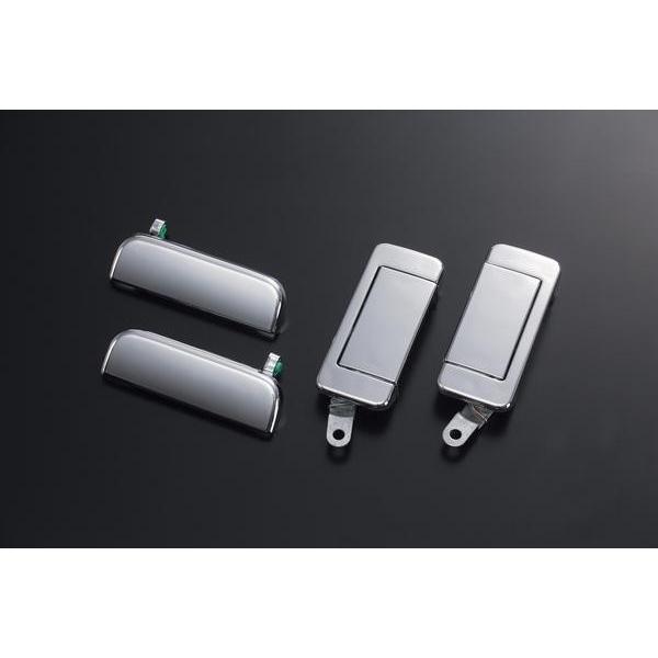 メッキ S400系ライトエース タウンエース アウタードアハンドル 4