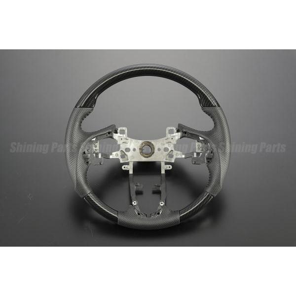 シャトル ハンドル ステアリング カーボン調 GK8 GK9 GP7 GP8 ホイール