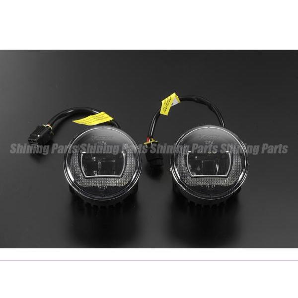 フォグランプ CREE製LED採用 70mm 汎用ハイパワーLED デイライト機能