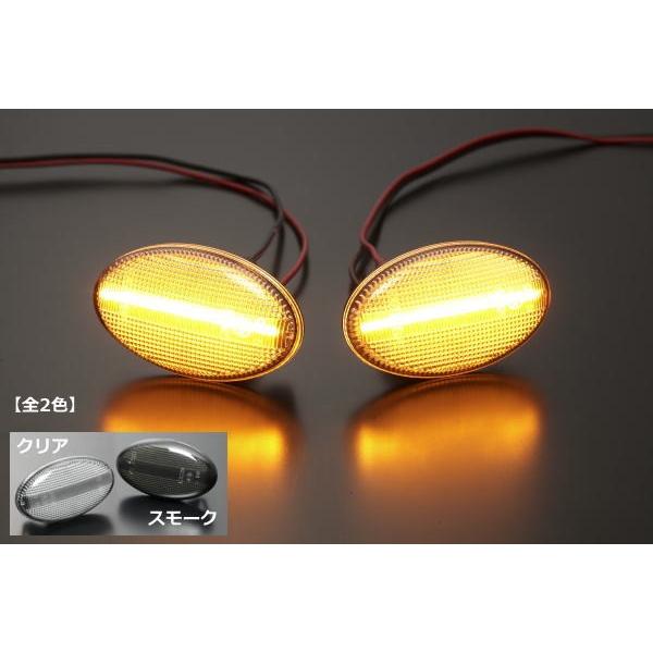 サイドマーカー プレオ RA RV ヴィヴィオ KK KW KY LED 左右セット