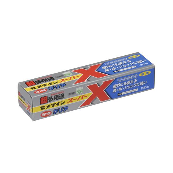 スーパーX クリア セメダイン 接着剤 万能接着剤 AX-041 135ml