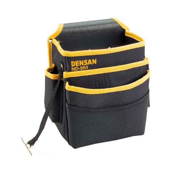 電工キャンバスバック デンサン 腰袋サック2 ND-864 : シャイニング
