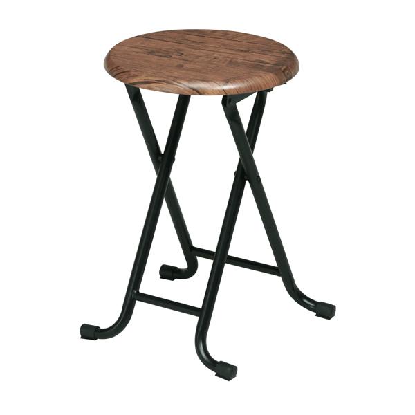 木製スツール　ヴィンテージ ヴィンテージスツール BR ×6セット : シャイニングストアEXPRESS