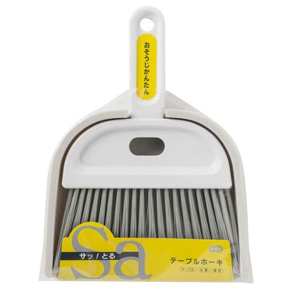【JANコード】4901065670701【商品仕様】ホーキ　ブラシ：ポリエステール、毛：ポリプロピレン　チリトリ：ポリプロピレン【サイズ】商品サイズ（約）：22×17×3.5cm【メーカ】オーエ【生産地】中国