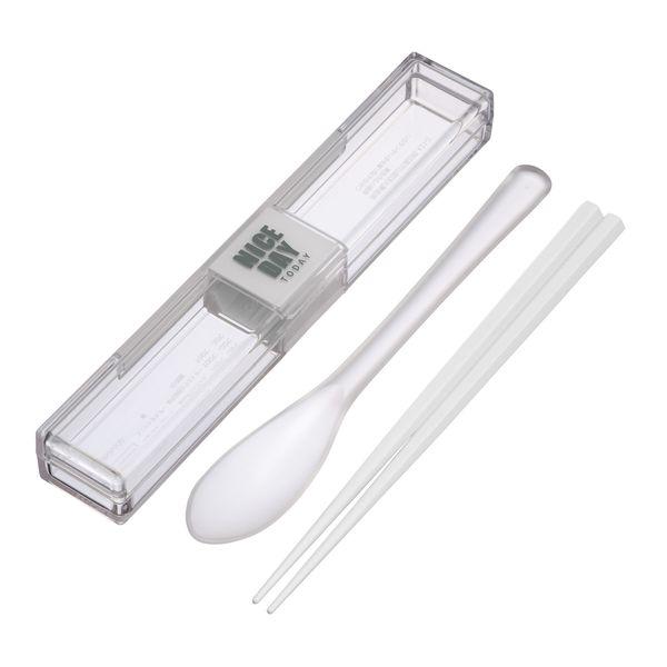 【JANコード】4901126060021【商品仕様】ケース本体・スプーン：飽和ポリエステルユニットホルダー部：熱可塑性エラストマー箸：ＡＳ樹脂【サイズ】商品サイズ：幅35×奥行190×高さ22mm商品重量：76g【メーカ】岩崎工業【生産地...