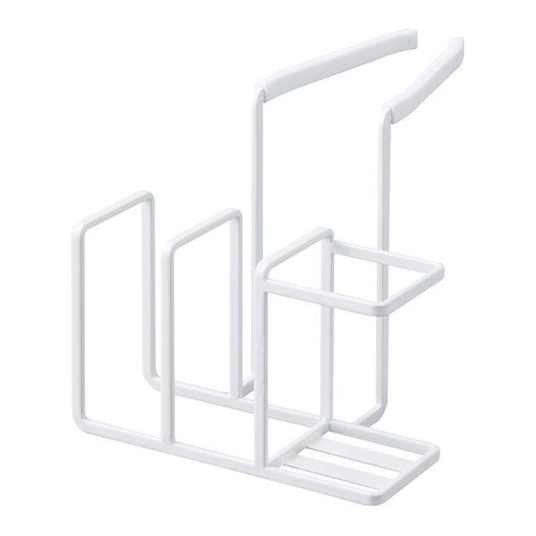 【JANコード】4903208050821【商品仕様】本体：スチール(ユニクロメッキ+粉体塗装) カバー：シリコーン【サイズ】商品サイズ（約）：W14×D17.5×H13cm商品重量（約）：210g【メーカ】山崎実業【生産地】中国