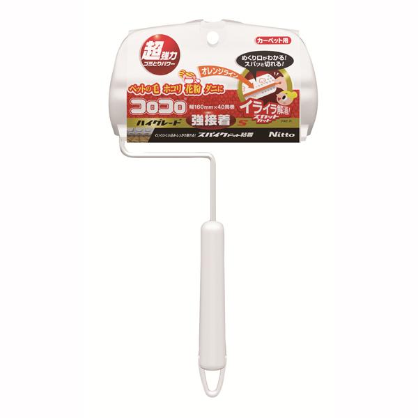 【JANコード】4904140583156【商品仕様】テープ：スパイクドット粘着加工紙オレンジライン：ポリプロピレンシャフト：防錆処理鉄線（クロムメッキ）、アルミグリップ・テープ受け・ケース：ポリプロピレン【サイズ】商品サイズ（約）：全長2...