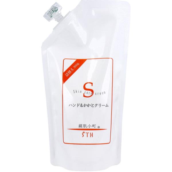絹肌小町 ハンド&かかとクリーム 詰替用 300g : シャイニングストア