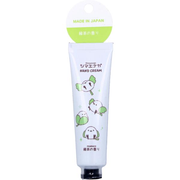 ハンドクリーム シマエナガ 緑茶の香り 30g : シャイニングストア