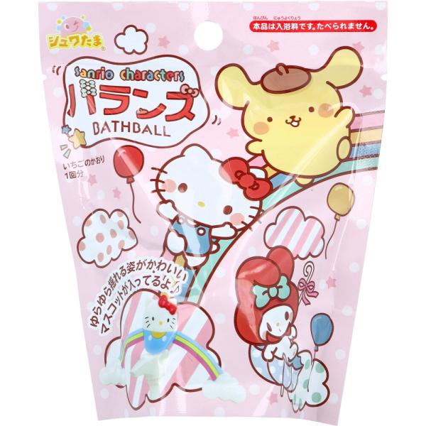 シュワたま サンリオキャラクターズ バランス バスボール いちご