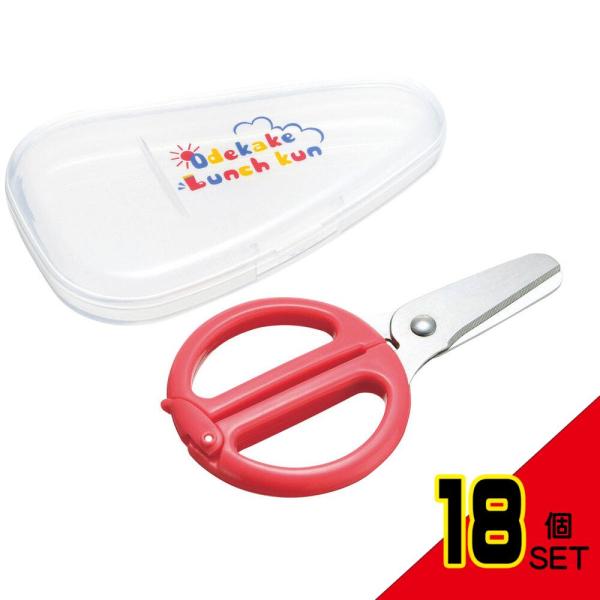 リッチェル おでかけランチくん サクッと切れる離乳食はさみ ケース付 × 18点切りにくい肉や葉野菜、きのこ類を細かく切ることができます。●セーフティロック付き。ロックできるので、不用意に開かず安心です。●刃先形状。食品がすべりにくい形状で...