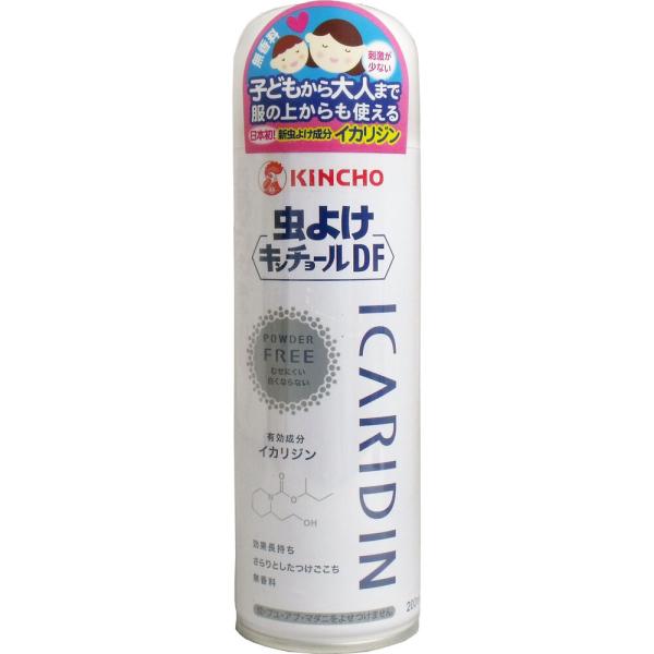 金鳥 虫よけキンチョールDF パウダーフリー 無香料 200mL