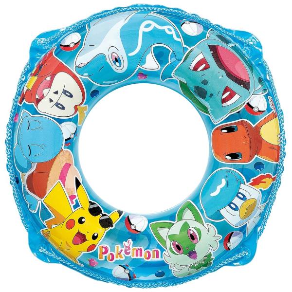 イガラシ ポケモン55cmウキワ（ロープ付き）膨らんだうきわの内周は約80〜85cm AHD-55A