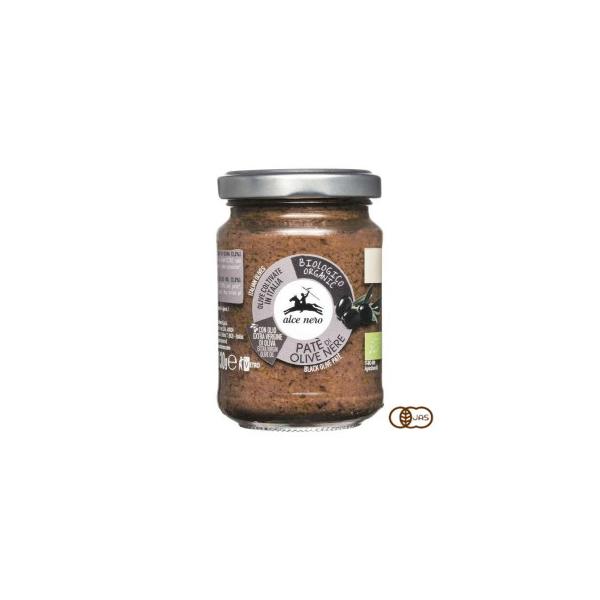 アルチェネロ 有機ブラックオリーブパテ・ペースト130g