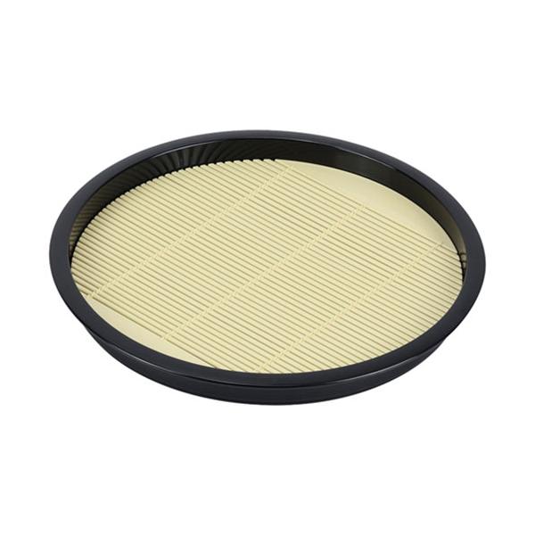 パール金属 風味処 そば皿 丸 PCすのこ付 HB-5801