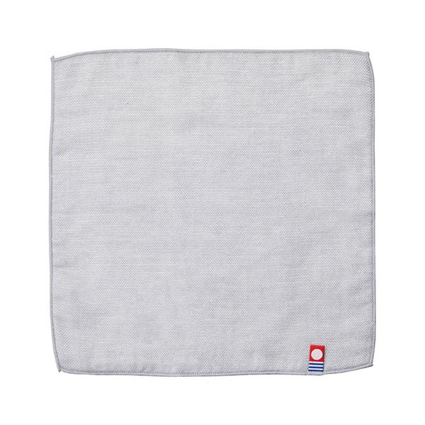 今治ガーゼ&パイル ミニハンカチ グレー 約220×220mm 日本製 22654519