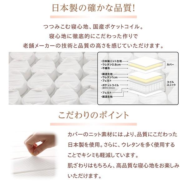 送料無料 素材 色が選べるカバーリング脚付きマットレスベッド マットレスベッド ダブル 国産ポケットコイルマットレスタイプ 22cm ポリエステル素材 ベッド ダブル 22cm Ts シャイニングストア生活館