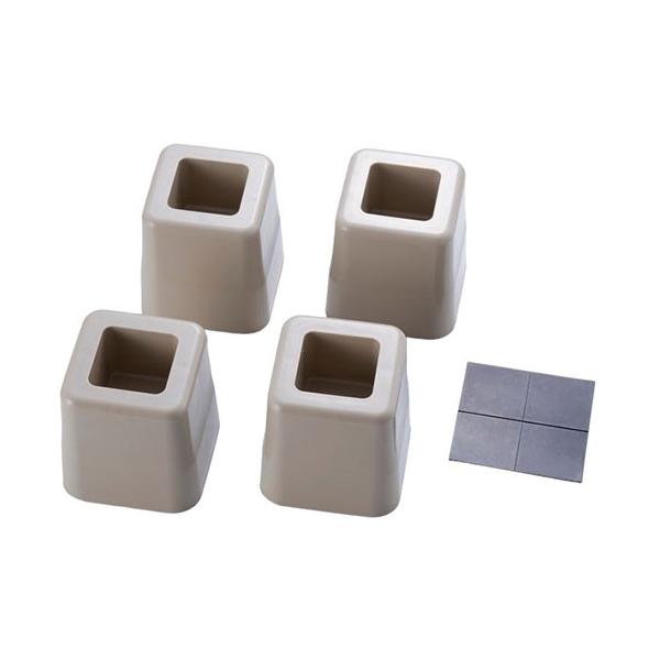 他サイト： スマイルキッズ テーブルの高さをあげる足 ベージュ AKO-08BEの商品画像