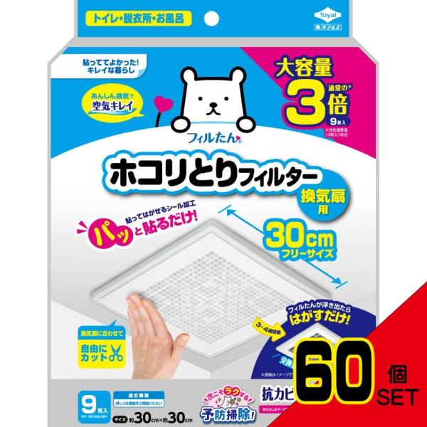 換気扇用ホコリとりフィルター30cm×60点の魅力と使い方