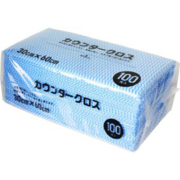 他サイト： カウンタークロス100枚ブルーの商品画像