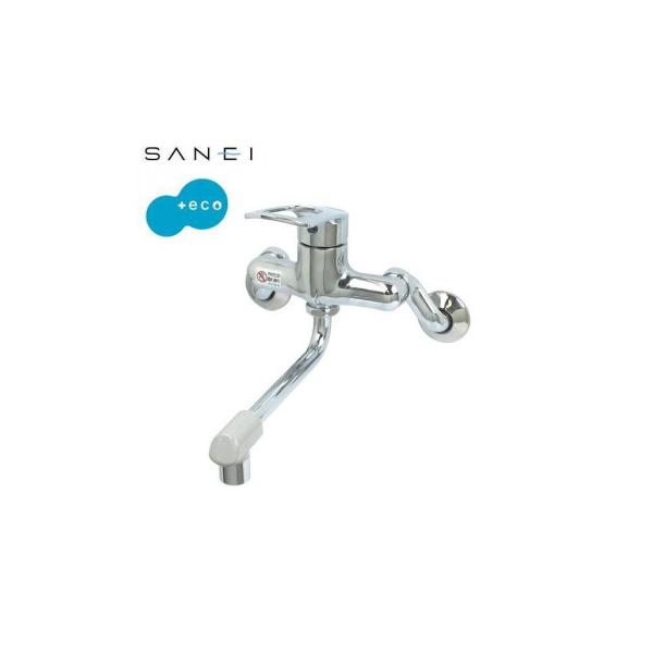 三栄水栓 SANEI キッチン用(壁付) シングル混合栓 K1700ED-4UR-13