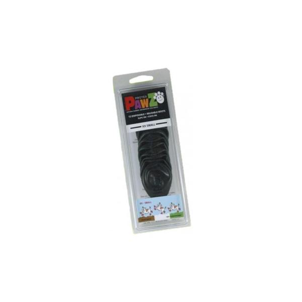 他サイト： 正規輸入品 アメリカ Pawz Dog Boots社製 ポウズ ラバー・ドッグ・ブーツ XXS Black PZBLKXXの商品画像