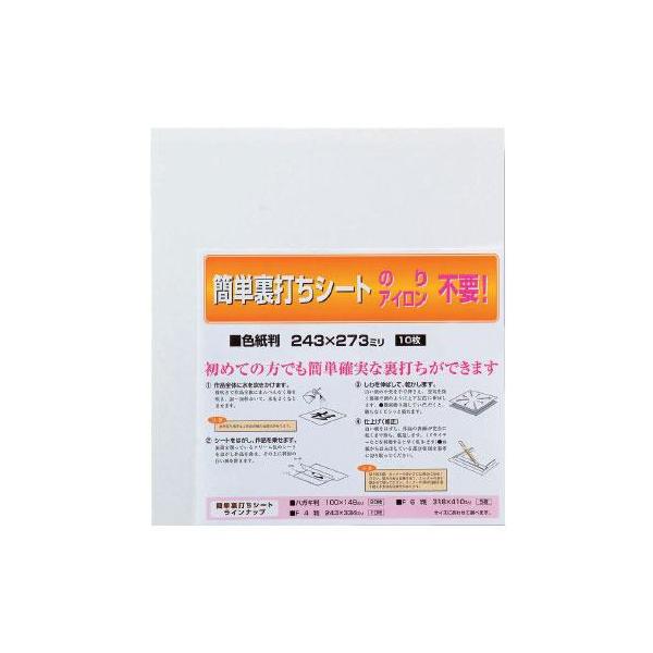 簡単裏打 色紙判 10枚入 JA11-2
