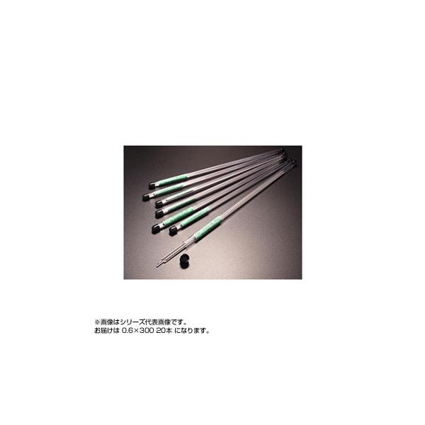 ステンレスバネ線 塩ビ管入り 0.6×300 (20本入り)