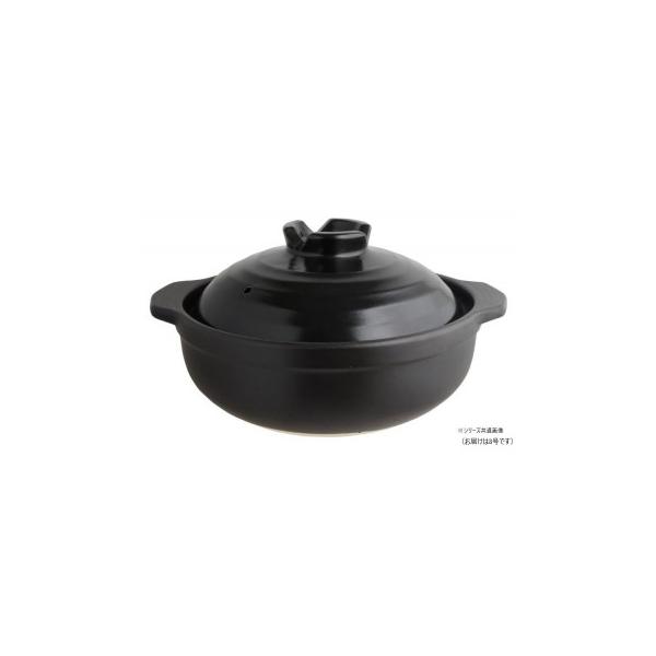 リビング 憩い　深型土鍋 8号 直火専用の土鍋。具がたっぷり入る深型形状で鍋料理に大活躍。ふきこぼれにくい構造の土鍋。 生産国:中国 素材・材質:陶磁器 商品サイズ:W305×D245×H145mm 重量:1919g 仕様:実容量:約200...
