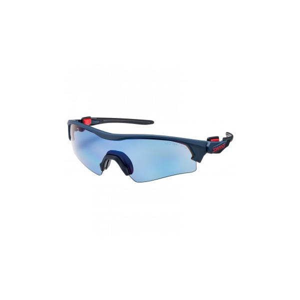 山本光学 SWANS サングラス FACEONE ダークネイビー FO-0167 DNAV 追い求めた性能は「顔との一体化」。激しい動きでもブレない、こめかみをしっかりと掴む(グラビング)テンプル、広い視界を確保するレンズ形状が顔と一体とな...