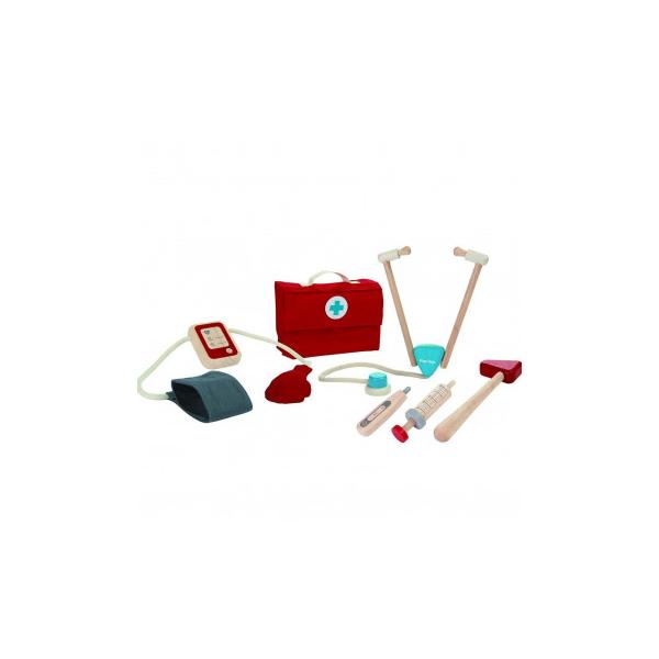 正規輸入品 プラントイ 木製玩具 ドクターセット 3451