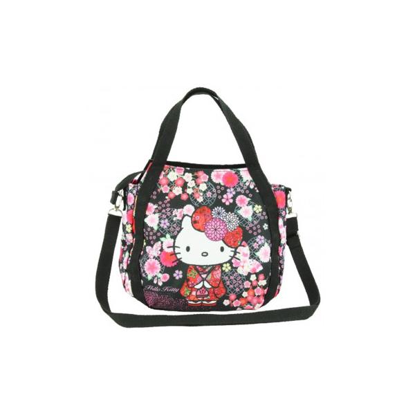 サンリオ 2WAYショルダーバッグ 和柄シリーズ ハローキティ 桜蝶(さくらちょう) 4504