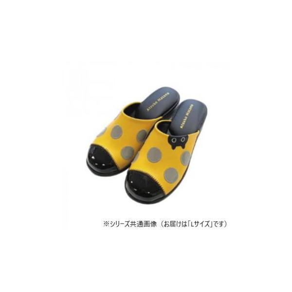 アセット スリッパ マタノアツコ てんとう虫L イエロー AM59001L-Y
