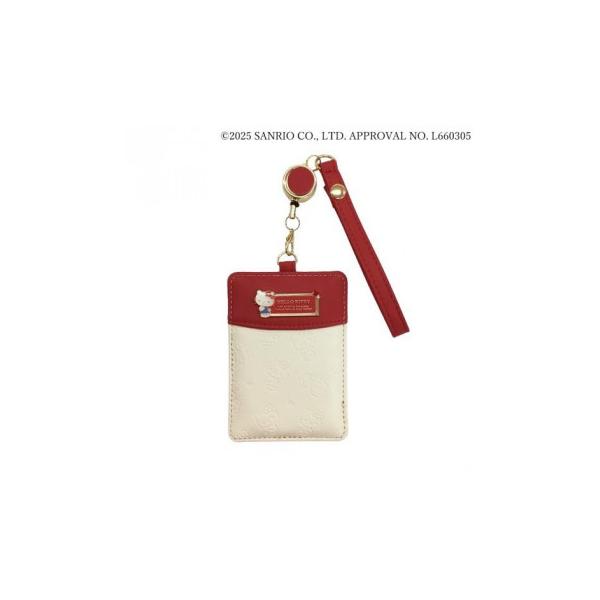 サンリオ ハローキティ リール付パスケース SR44-10KT : シャイニング