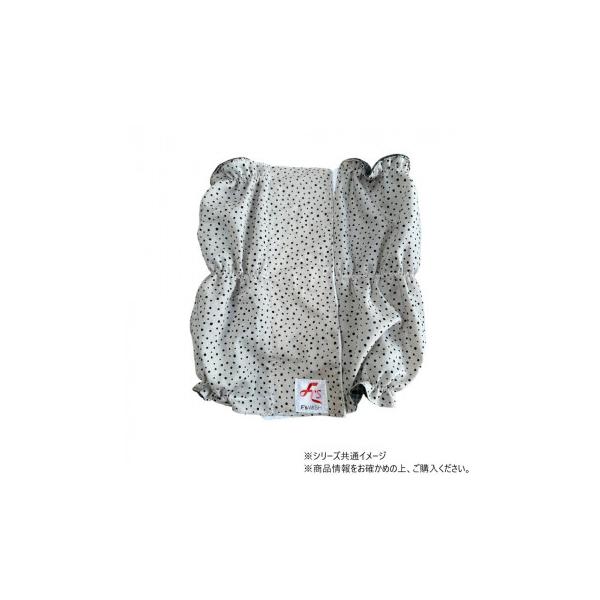 遠赤技研 ペット用 冷え対策・お腹の弱い子に テラペットはらまき Mサイズ ドット柄(ゴム2本タイプ)