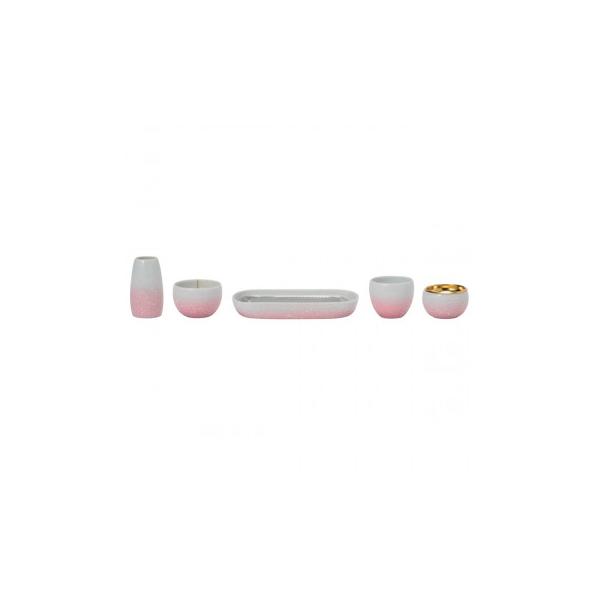 天音(あまね)5点セット 有田焼 桃花ピンク 桃花/ピンク 32G000L600072