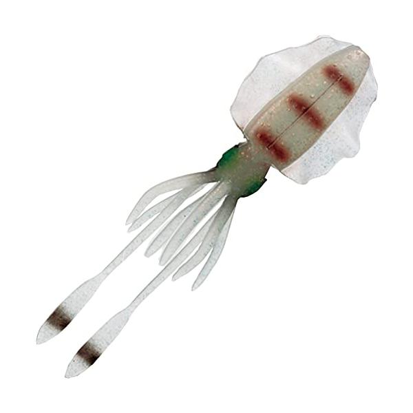 【ご購入後の当店からの連絡はご登録のメールアドレスに通知いたします。必ずご確認ください】イカの形をしたスイムベイトが新登場☆こだわった質感・ソフトさ・形状が対象魚の食い気を誘います。スイミングアクションは仔イカそのもの・・・。光を反射させる...