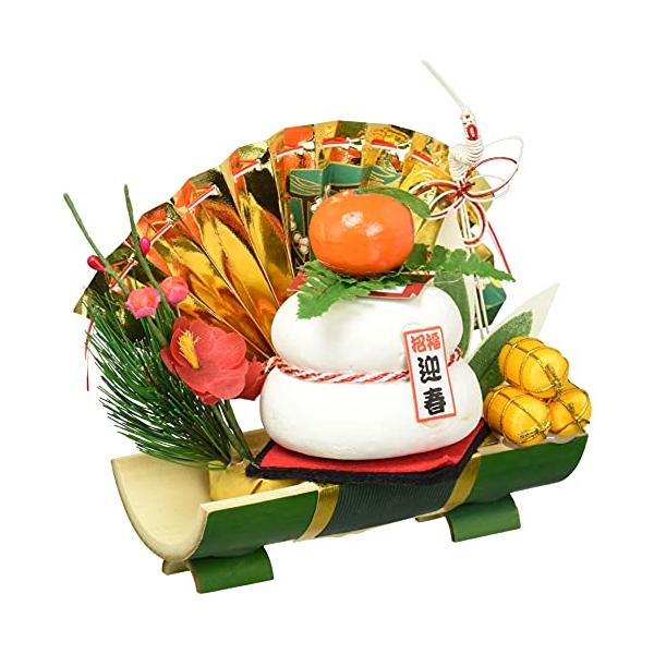 正月飾り 玄関 割竹(鏡餅) 15cm 竹 DG-124 : Shining Today - 通販