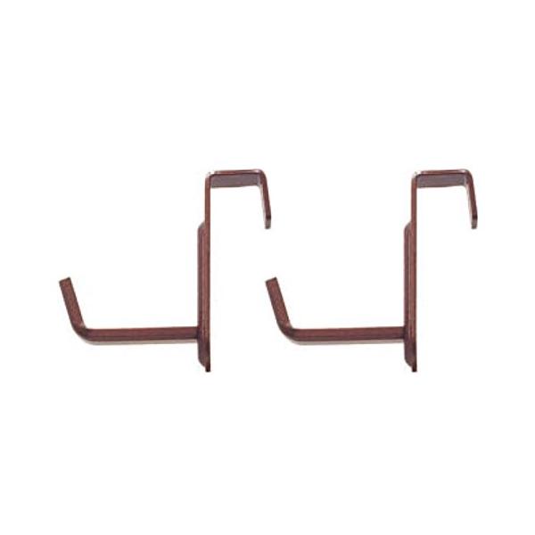 【ご購入後の当店からの連絡はご登録のメールアドレスに通知いたします。必ずご確認ください】安全荷重:5kgカラー:茶色素材:鉄仕上げ:茶色塗装仕上げ受幅60mm