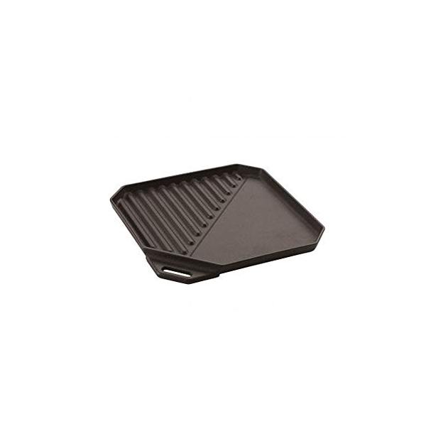 【ご購入後の当店からの連絡はご登録のメールアドレスに通知いたします。必ずご確認ください】【サイズ】約200×200×17mm【重量】約1.45kg【材質】ダクタイル鋳鉄（FCD）【機能】ウェ〜ブ焼網ハンドルも使用可能※輻射熱でボンベが過熱さ...