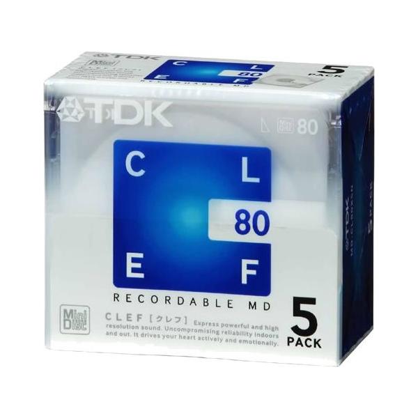 TDK MD CLEF 80分5枚パック MD-CL80X5N : Shining Today - 通販