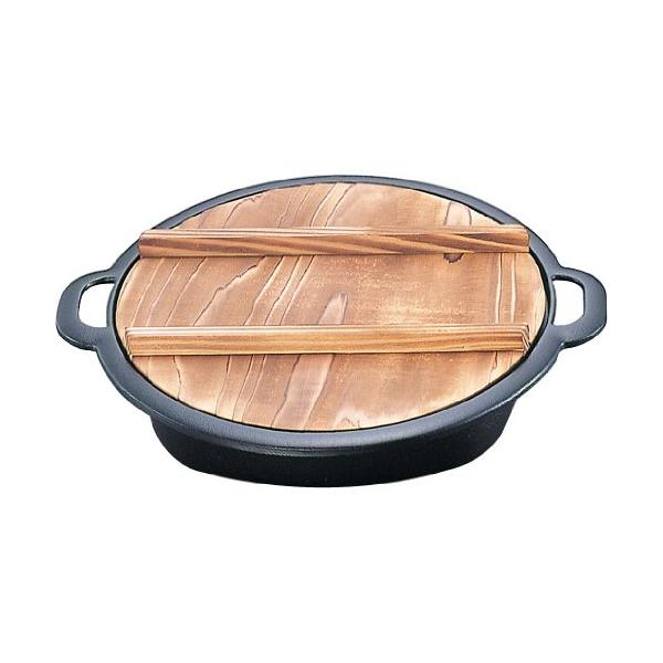 岩鋳 Iwachu すき焼兼用餃子鍋 黒焼付 内寸24×24cm IH対応 南部鉄器 20044 黒