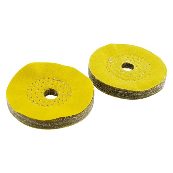 ビッグマン(Bigman) ドリル用仕上バフ75mm 2枚入 D-697 (金属・金工)