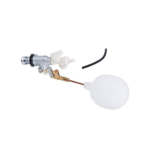 SANEI トイレ部品 補助水管付ボールタップ 手洗付・サイフォン式用 連結ホース付き PV46-5X-13