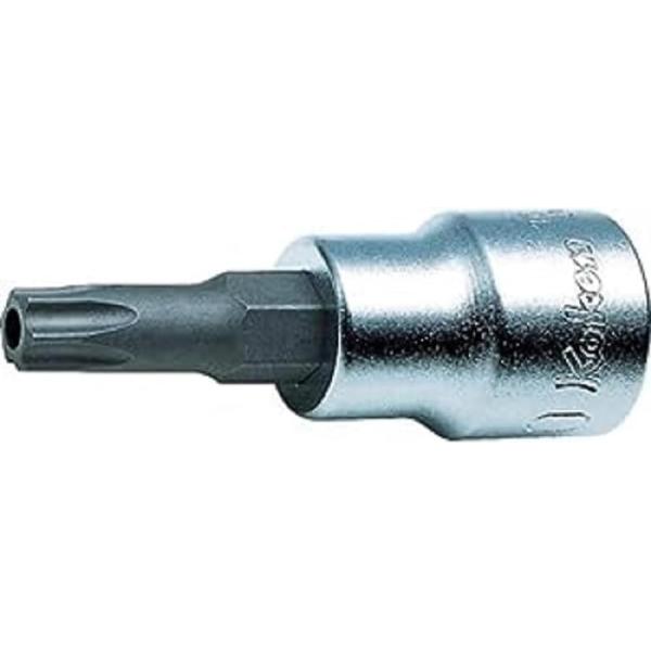 【ご購入後の当店からの連絡はご登録のメールアドレスに通知いたします。必ずご確認ください】【商品概要】D(mm):18L(mm):50重量(g):38【商品説明】説明商品紹介3/8(9.5mm)SQ. イジリ止めトルクスビットソケット 全長5...