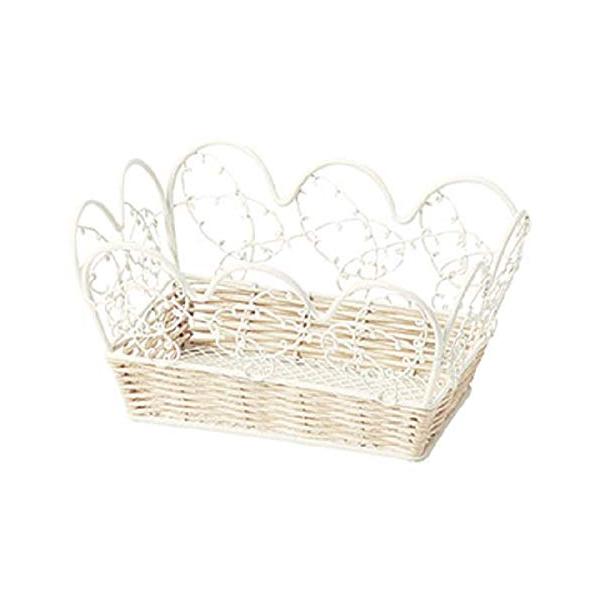 【ご購入後の当店からの連絡はご登録のメールアドレスに通知いたします。必ずご確認ください】【商品概要】サイズ:16X11Xh8cm素材:ワイヤー・籐生産国:中国【商品説明】【商品詳細】ブランド：ちどり産業(Tidorisangyou)商品種別...