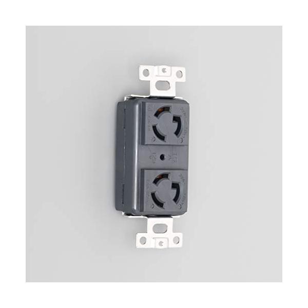 【ご購入後の当店からの連絡はご登録のメールアドレスに通知いたします。必ずご確認ください】【商品概要】仕様 : 接地形2P 15A 125V (NEMA L5-15)タイプ : 引掛形RoHS対応 : 有本体難燃性 : UL94 V-0NEM...